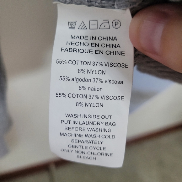 Michael Kors Women’s Knit Pullover Sweater Gray Size Small - Picture 6 of 6